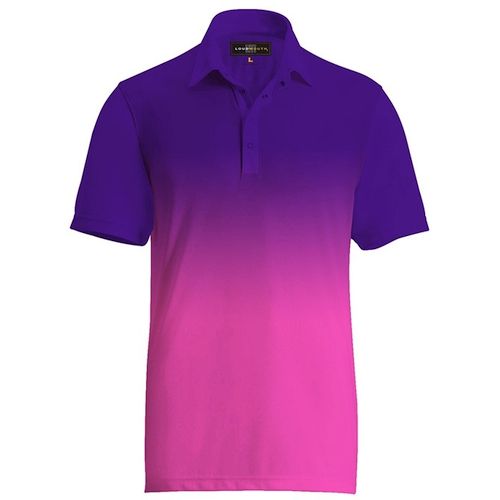 Loudmouth pánské polo triko Fancy "Purple-Pink"