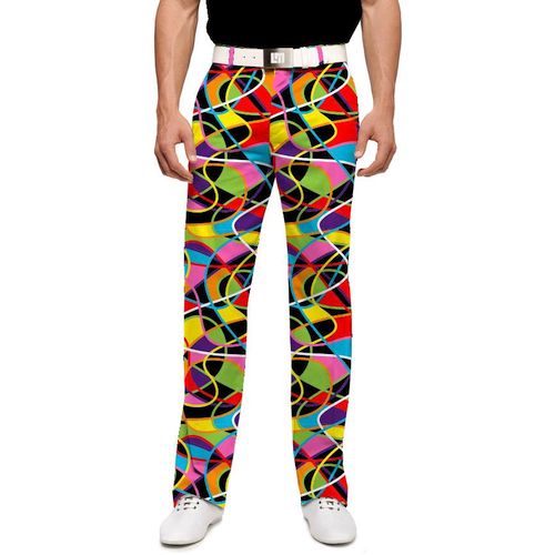 Loudmouth pánské kalhoty dlouhé "Scribblz Redux"