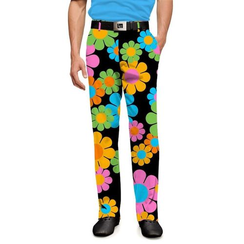 Loudmouth pánské kalhoty dlouhé "Magic Bus" StretchTech