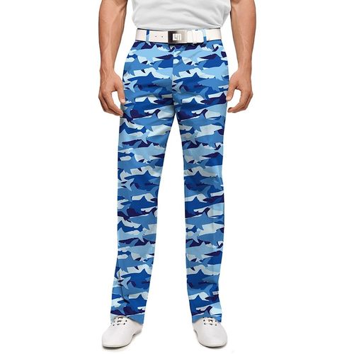 Loudmouth pánské kalhoty dlouhé "Sharkamo" StretchTech