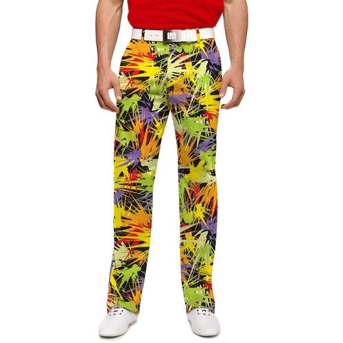 Loudmouth pánské kalhoty dlouhé "Splatterific" StretchTech