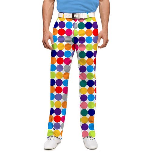 Loudmouth pánské kalhoty dlouhé "Disco Balls"